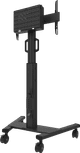 Neomounts MOVE Up FL50S-825BL1 Support de Sol Mobile Noir arrière