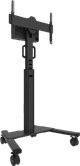 Neomounts MOVE Up FL50S-825BL1 Support de Sol Mobile Noir côté gauche