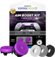 KontrolFreek Frenzy AimBoost Thumb Sticks + Precision Rings Purple/Black PS5/PS4 Main Image