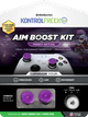 KontrolFreek Frenzy AimBoost Thumb Sticks + Precision Rings Purple/Black Xbox packaging