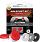 KontrolFreek Inferno AimBoost Thumbsticks + Precision Rings Rood/Wit PS5/PS4 Main Image