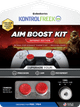 KontrolFreek Inferno AimBoost Thumbsticks + Precision Rings Rood/Wit PS5/PS4 verpakking