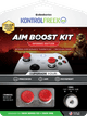 KontrolFreek Inferno AimBoost Thumb Sticks + Precision Rings Red/White Xbox packaging