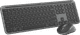Logitech MK950 Signature Slim Draadloze Toetsenbord en Muis Combo Azerty Zwart voorkant