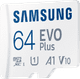 Samsung microSDXC EVO Plus (2024) 64GB right side