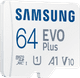 Samsung microSDXC EVO Plus (2024) 64GB left side