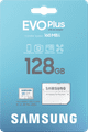 Samsung microSDXC EVO Plus (2024) 128GB packaging