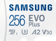 Samsung microSDXC EVO Plus (2024) 256GB front