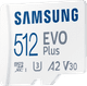 Samsung microSDXC EVO Plus (2024) 512GB right side