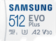 Samsung microSDXC EVO Plus (2024) 512GB front