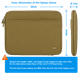 BlueBuilt Laptop Sleeve Width 36cm 15 - 16 inches S Green visual Coolblue 1
