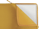 BlueBuilt Housse pour PC Portables pour Apple MacBook Air 13 Pouces Jaune intérieur
