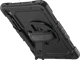 Just in Case Samsung Galaxy Tab S9 / S9 FE / S10 FE Rotating Backcover Schwarz linke seite