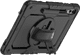 Just in Case Samsung Galaxy Tab S10 / S9 Plus / S9 FE Plus Rotating Backcover Schwarz rückseite