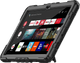Just in Case Samsung Galaxy Tab A9 Plus Rotating Backcover Schwarz linke seite
