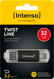 Intenso Twist Line USB-A/C 3.2 32 Go emballage