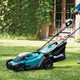 Makita DLM330SM with 4.0Ah Battery + Makita DUR193Z (without battery) product in use