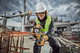 DeWalt DCG405NT-XJ 5,0 Ah Accu (2x) Starterspakket product in gebruik