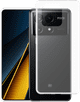 Just in Case Soft Design Xiaomi Poco X6 Pro Back Cover Transparent produit composé