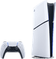 PlayStation 5 Slim Digital Edition + Extra Controller Wit + BlueBuilt oplaadstation linkerkant