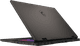 MSI Sword 17 HX B14VFKG-081NL achterkant