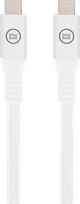 BlueBuilt Câble USB-C vers USB-C 240 W 2 m Nylon Blanc Main Image