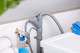 BlueBuilt Y-shaped Drain Set product in use