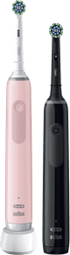 Oral-B Pro Series 3 Duo Pack Black and Pink Value Pack front