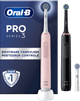Oral-B Pro Series 3 Duo Pack Black and Pink Value Pack detail