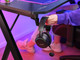 Trust GXT 700 Omnius Gaming Desk Black product in use