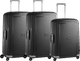 Samsonite S'Cure Spinner 69cm + 75cm + 75cm Black Suitcase Set Main Image