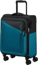American Tourister Daring Dash Expandable Spinner 55cm Black/Blue front