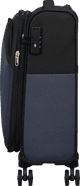 American Tourister Daring Dash Expandable Spinner 55cm Black/Grey left side