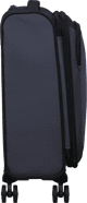American Tourister Daring Dash Expandable Spinner 55cm Black/Grey right side