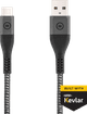 BlueBuilt Câble USB-A vers USB-C 1,5 m Kevlar® Noir Main Image