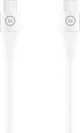 BlueBuilt USB-C to USB-C Cable 1.5m Nylon White Main Image