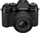 Fujifilm X-T50 Zwart + XC 15-45mm f/3.5-5.6 OIS PZ bovenkant