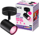 WiZ 1 spot Imageo zwart - Gekleurd en Wit licht - GU10 Main Image