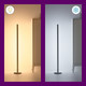 WiZ smart vloerlamp Pole - Gekleurd en wit licht visual leverancier