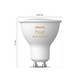 Philips Hue White Ambiance GU10 2-pack visual supplier