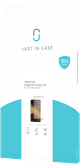 Just In Case Full Cover Motorola Edge 50 Ultra Screen Protector Black packaging