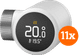 Tado Slimme Radiatorknop X 11-Pack (uitbreiding) Main Image