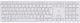 HP 650 Draadloos Toetsenbord en Muis set Wit Azerty detail