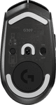 Logitech G309 Lightspeed Draadloze Gaming Muis Zwart onderkant