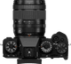 Fujifilm X-T5 Zwart + XF 16-50mm f/2.8-4.8 R LM WR bovenkant
