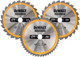 DeWalt Cirkelzaagbladenset 250mm 3-delig 24T (2x), 48T Main Image