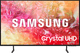Samsung Crystal UHD 60DU7100 (2024) + Soundbar front