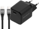 BlueBuilt Power Delivery Oplader 30W + Usb C Kabel 1,5m Nylon Zwart Main Image