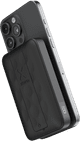 Xtorm Wireless Power Bank with MagSafe 10,000mAh Black with Fast Charging left side