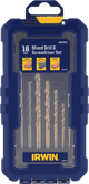Irwin 16-piece Drill Bit and Bit Set packaging